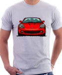 Toyota MR2 Mk3 Late Model T-shirt in White Colour