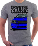 Drive The Classic Vauxhall Nova GSI. T-shirt in Heather Grey Colour