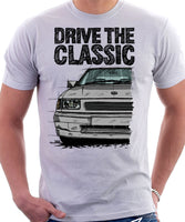Drive The Classic Vauxhall Nova GSI. T-shirt in White Colour