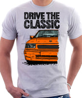 Drive The Classic Vauxhall Nova GSI. T-shirt in White Colour