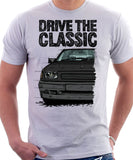 Drive The Classic Vauxhall Nova Late Model. T-shirt in White Colour