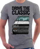 Drive The Classic VW Golf Mk2 Rallye. T-shirt in Heather Grey Colour