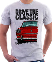 Drive The Classic VW Type 3 Early Model . T-shirt in White Colour