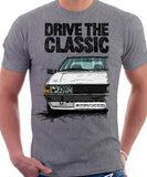 Drive The Classic VW Scirocco Mk2. T-shirt in Heather Grey Colour