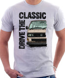 Drive The Classic VW T25 (T3) Square lights . T-shirt in White Colour